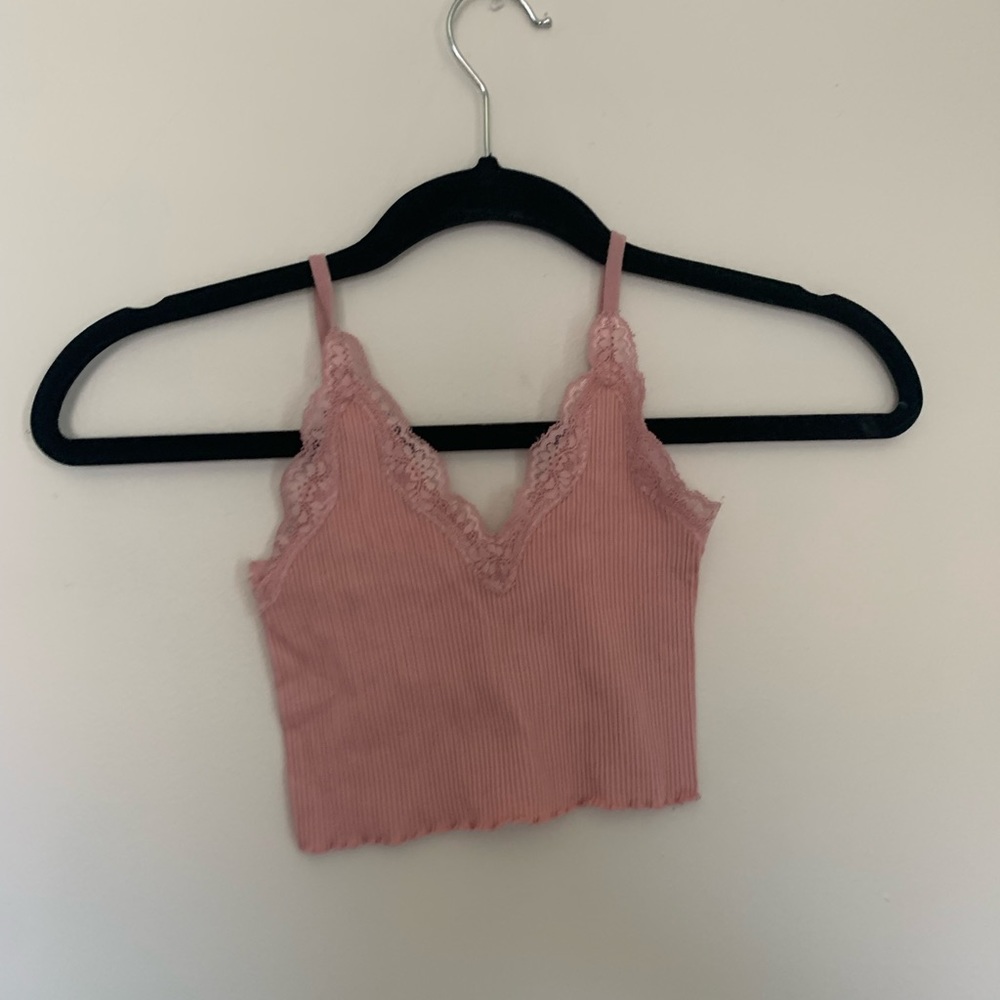 Forever 21 Pink Lace Bralette Top